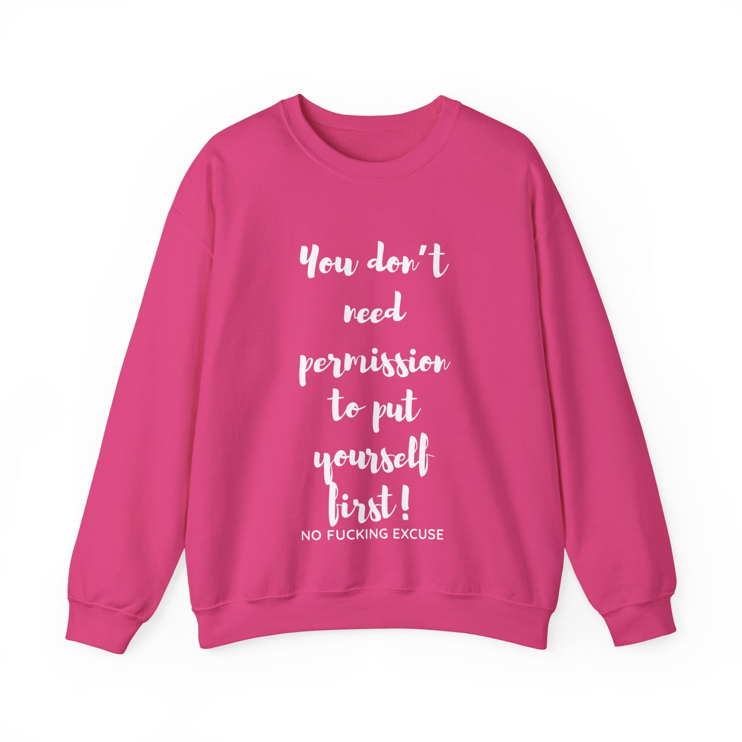 No Permission Needed Crewneck