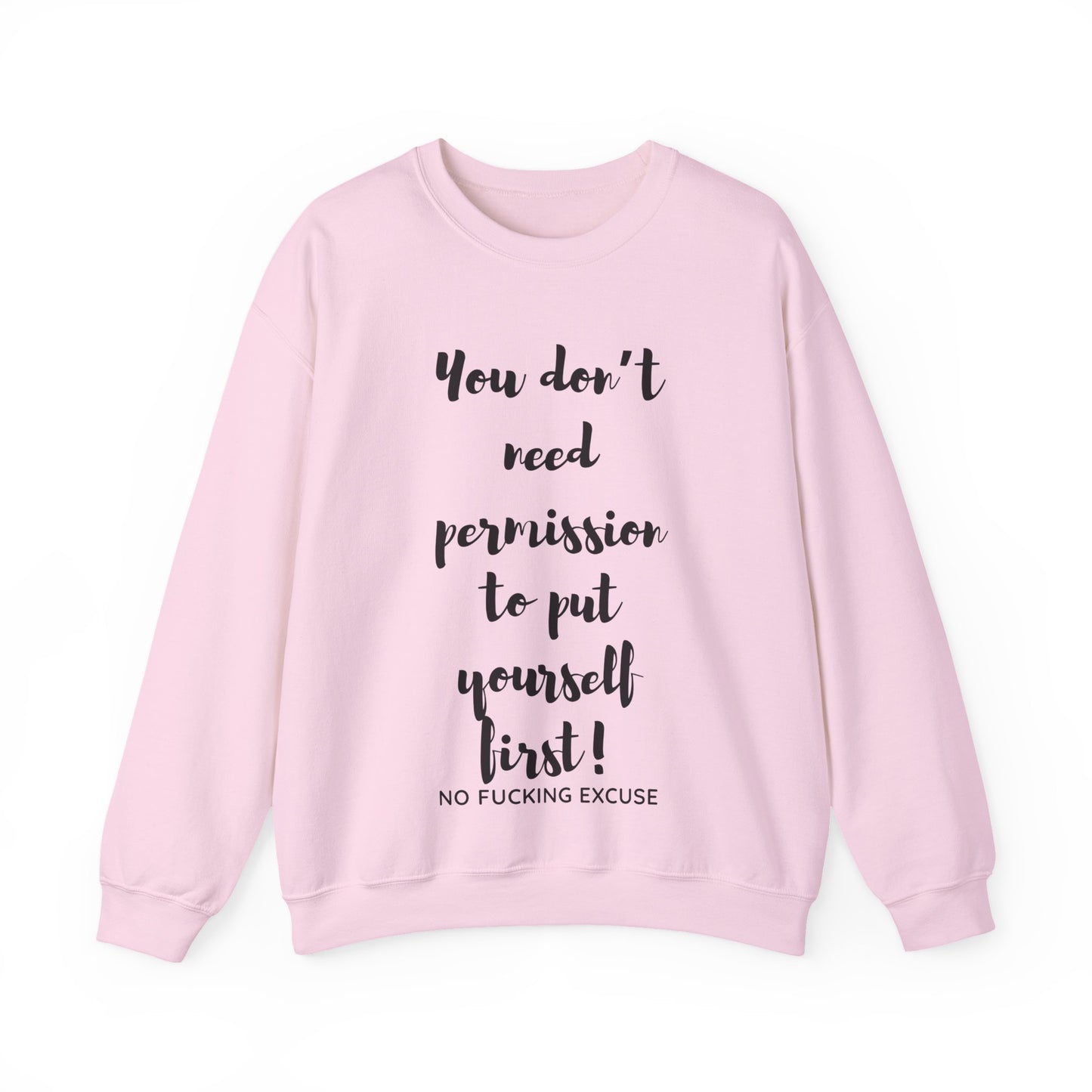 No Permission Needed Crewneck